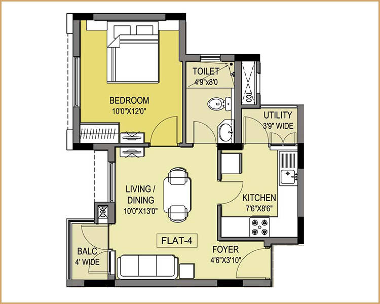 Siroya Oshiwara Residential Apartments in Andheri West Mumbai floor plan1